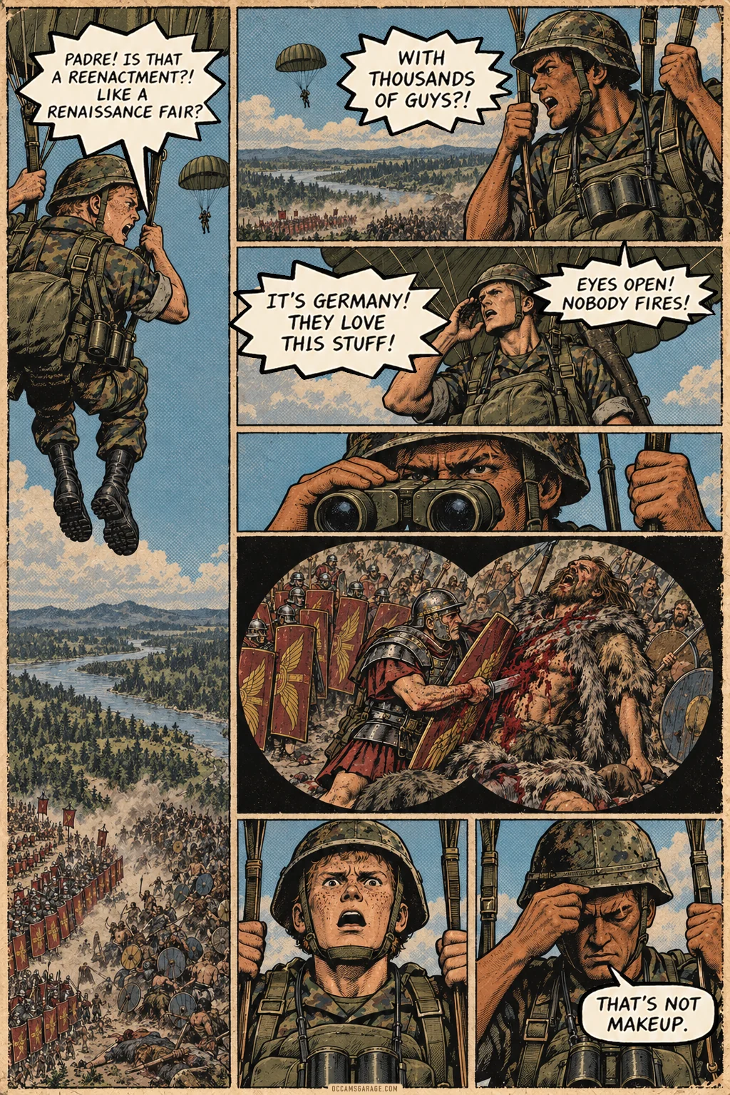 Iron Birds: 16 AD, episode 1, page 7b