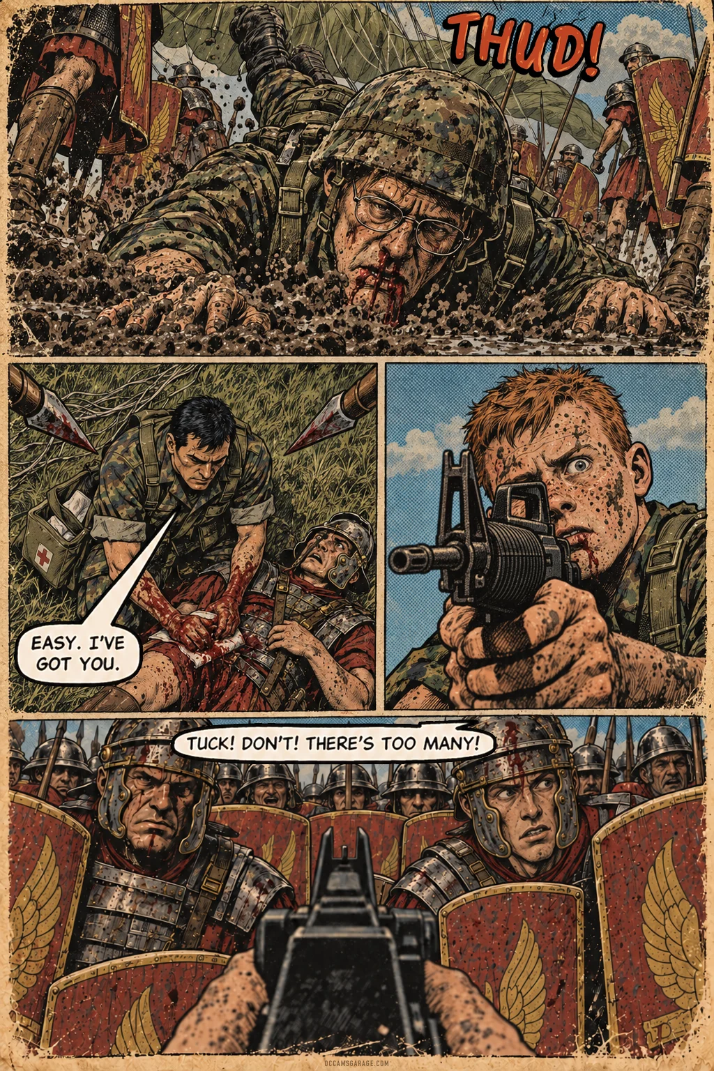 Iron Birds: 16 AD, episode 1, page 9